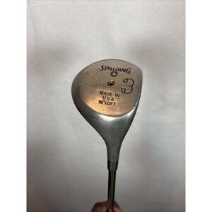 Ladies Spalding Top Flite Plus # 3 Wood Original Steel Shaft